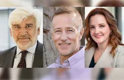 Left to right: Jérôme Wallut, Eric Sandstrom and Andrea Ball. Left to right: Jérôme Wallut, Eric Sandstrom and Andrea Ball.