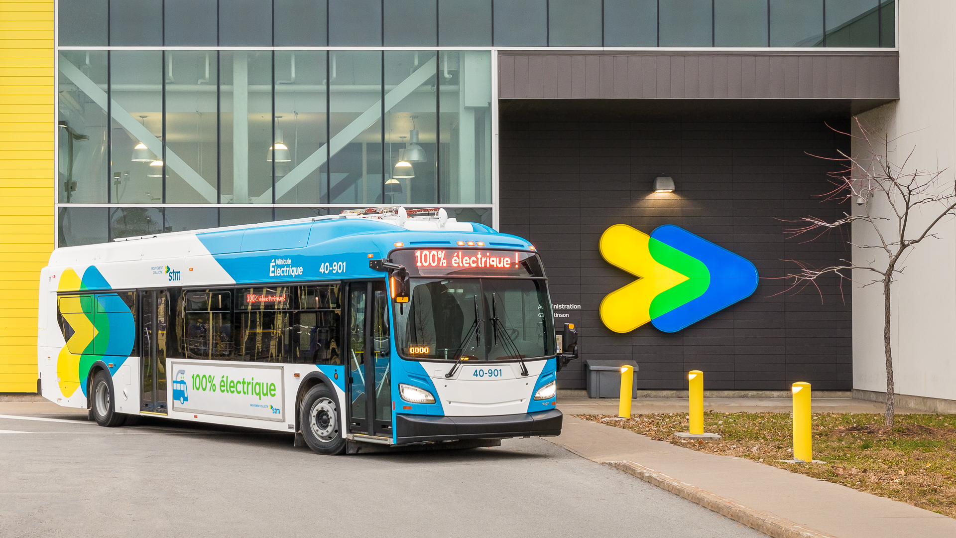 STM began a new phase of testing its electric buses on Nov. 30.