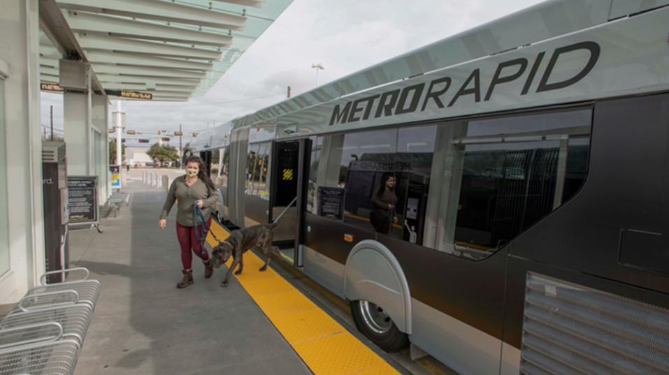 Houston METRO&rsquo;s newly remodeled Northwest Transit Center exemplifies universal design.
