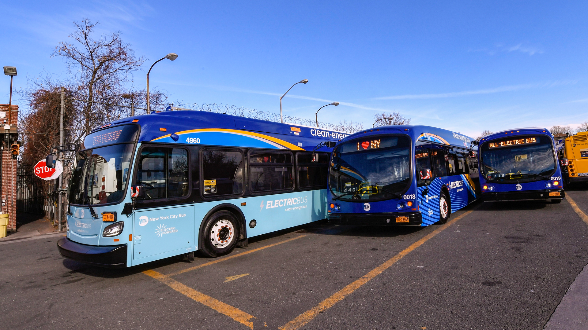 Mta Nyct Electric Bus Jamaica Depot