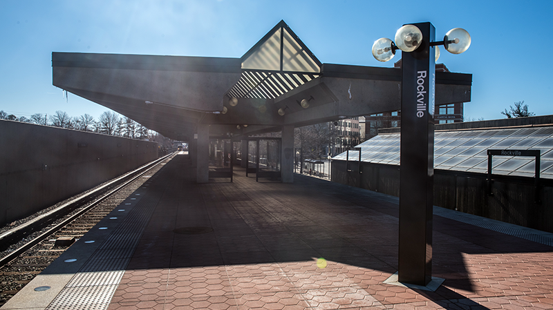 The Rockville Station Canopy in 2021.