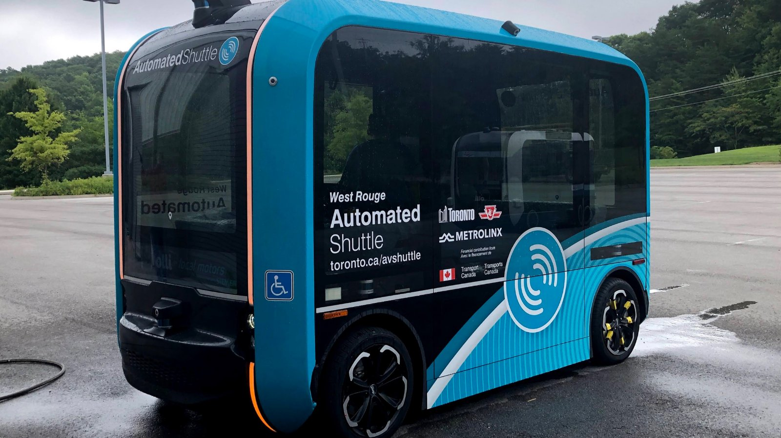 The city of Toronto, TTC and Metrolinx have concluded on-road testing of the West Rouge Automated Shuttle.