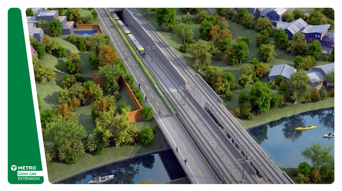 Met Council Greent Line Rendering