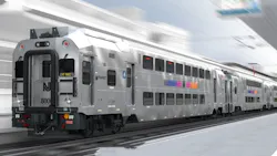 A rendering of the Multilevel III railcars NJ Transit has ordered from Alstom. A rendering of the Multilevel III railcars NJ Transit has ordered from Alstom.
