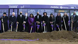 IndyGo held a groundbreaking event Feb. 25 for its Purple Line, which is the second of three BRT lines planned for the region. IndyGo held a groundbreaking event Feb. 25 for its Purple Line, which is the second of three BRT lines planned for the region.