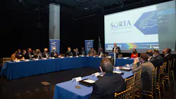 Officials gathered to celebrate the first awarding of funds from the newly established Transit Infrastructure Fund. Officials gathered to celebrate the first awarding of funds from the newly established Transit Infrastructure Fund.