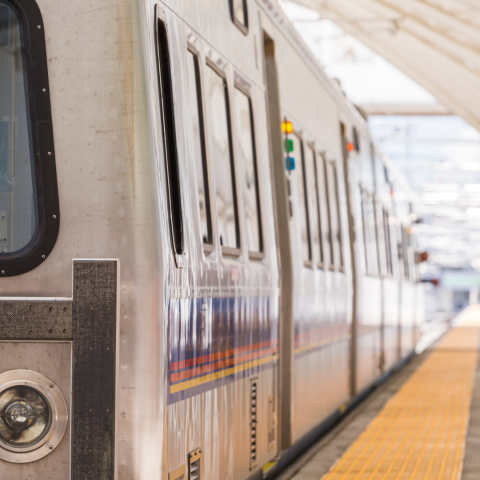 RTD train at Denver Union Station