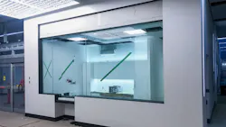 Tiling has been completed at the concourse ticket booth at Mount Dennis Station Tiling has been completed at the concourse ticket booth at Mount Dennis Station