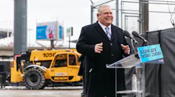 Ontario Premier Doug Ford speaks at an event March 27, marking the start of upgrades to the Exhibition Station and start of construction for the Ontario Line. Ontario Premier Doug Ford speaks at an event March 27, marking the start of upgrades to the Exhibition Station and start of construction for the Ontario Line.