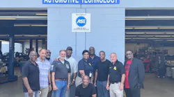 New Orleans RTA officials including CEO Alex Wiggins (back center) visited Louisiana State Penitentiary's auto mechanic program. New Orleans RTA is partnering with JOB1 NOLA and the Louisiana Workforce Commission to recruit mechanics and technicians from the program. New Orleans RTA officials including CEO Alex Wiggins (back center) visited Louisiana State Penitentiary's auto mechanic program. New Orleans RTA is partnering with JOB1 NOLA and the Louisiana Workforce Commission to recruit mechanics and technicians from the program.