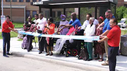 Pictured is the Route 44 Acres Homes Multi-Service Center bus stop. Pictured is the Route 44 Acres Homes Multi-Service Center bus stop.