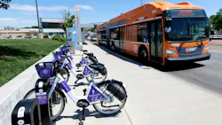 ORBT stations will provide more than bus rides with the addition of 14 new Heartland Bike Share stations and 100 new e-bikes at the BRT stations this summer. ORBT stations will provide more than bus rides with the addition of 14 new Heartland Bike Share stations and 100 new e-bikes at the BRT stations this summer.