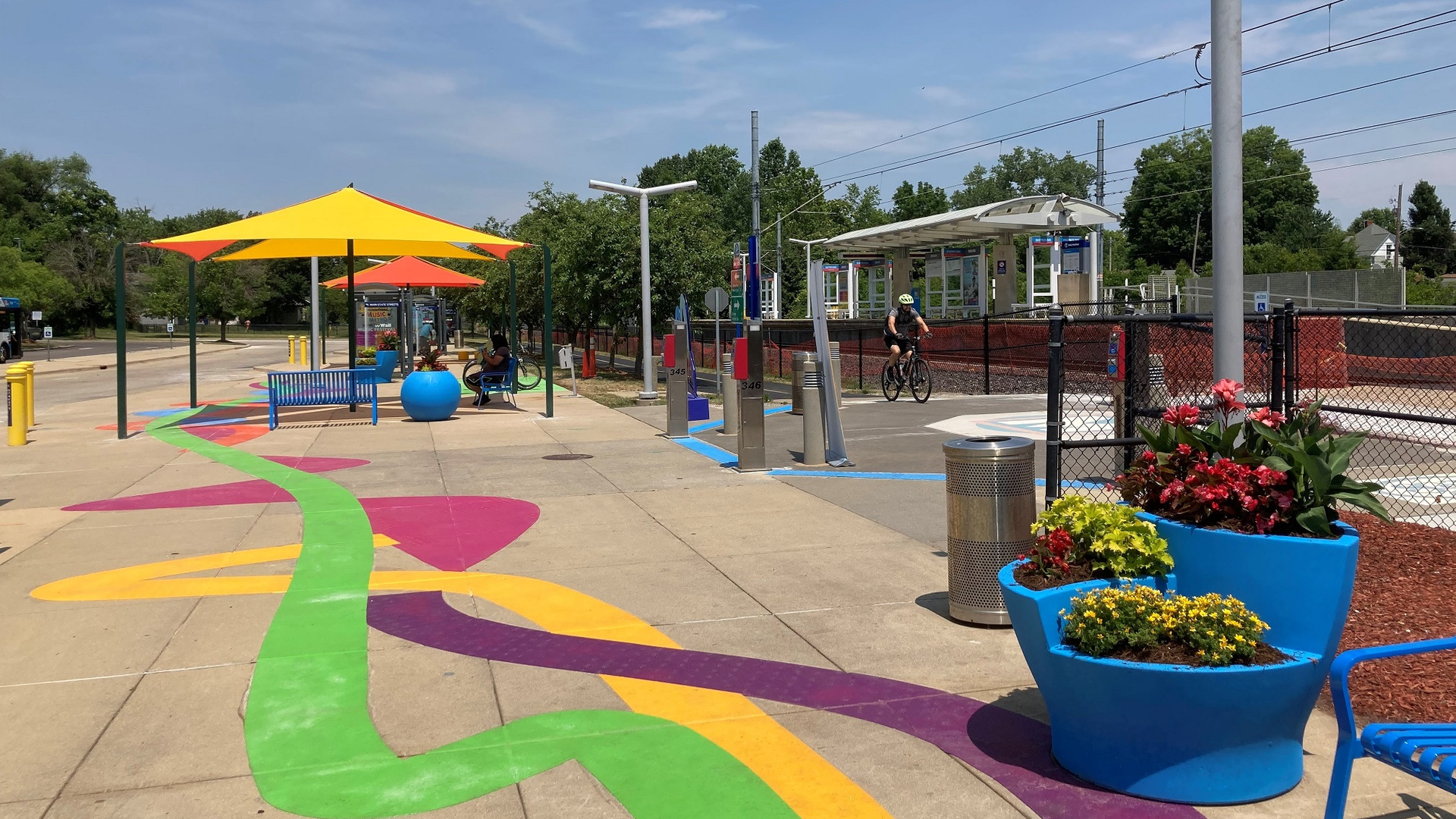 Transformed Bellevile Transit Center 1