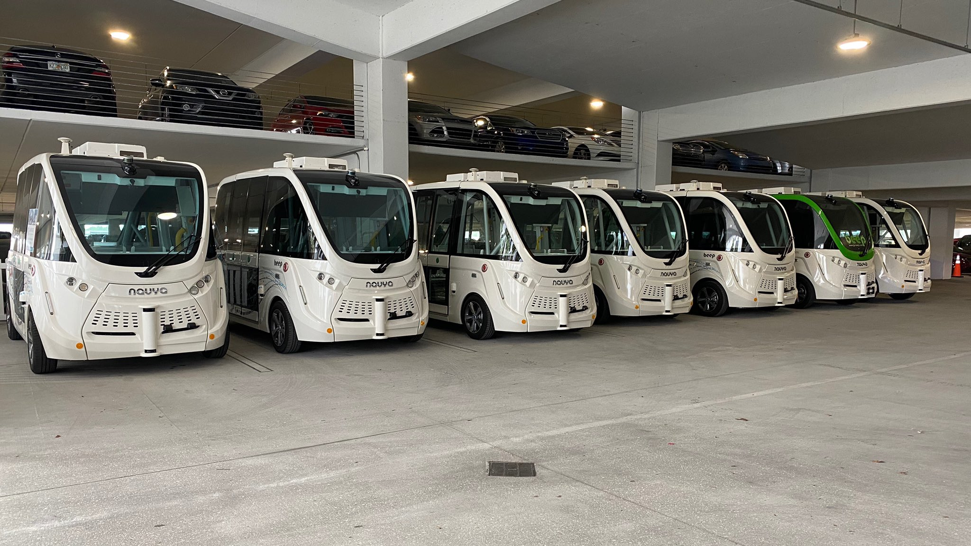 Beep has signed an agreement to purchase eight additional Navya autonomous shuttles.