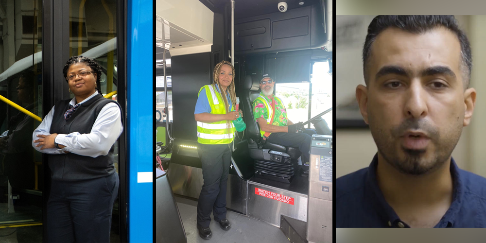 Left to right: Bi-State Development approved an investment to retain and train employees; KAT has increased starting wages to attract new talent and Transev has joined an effort to committing to hiring refugees over the next three years.