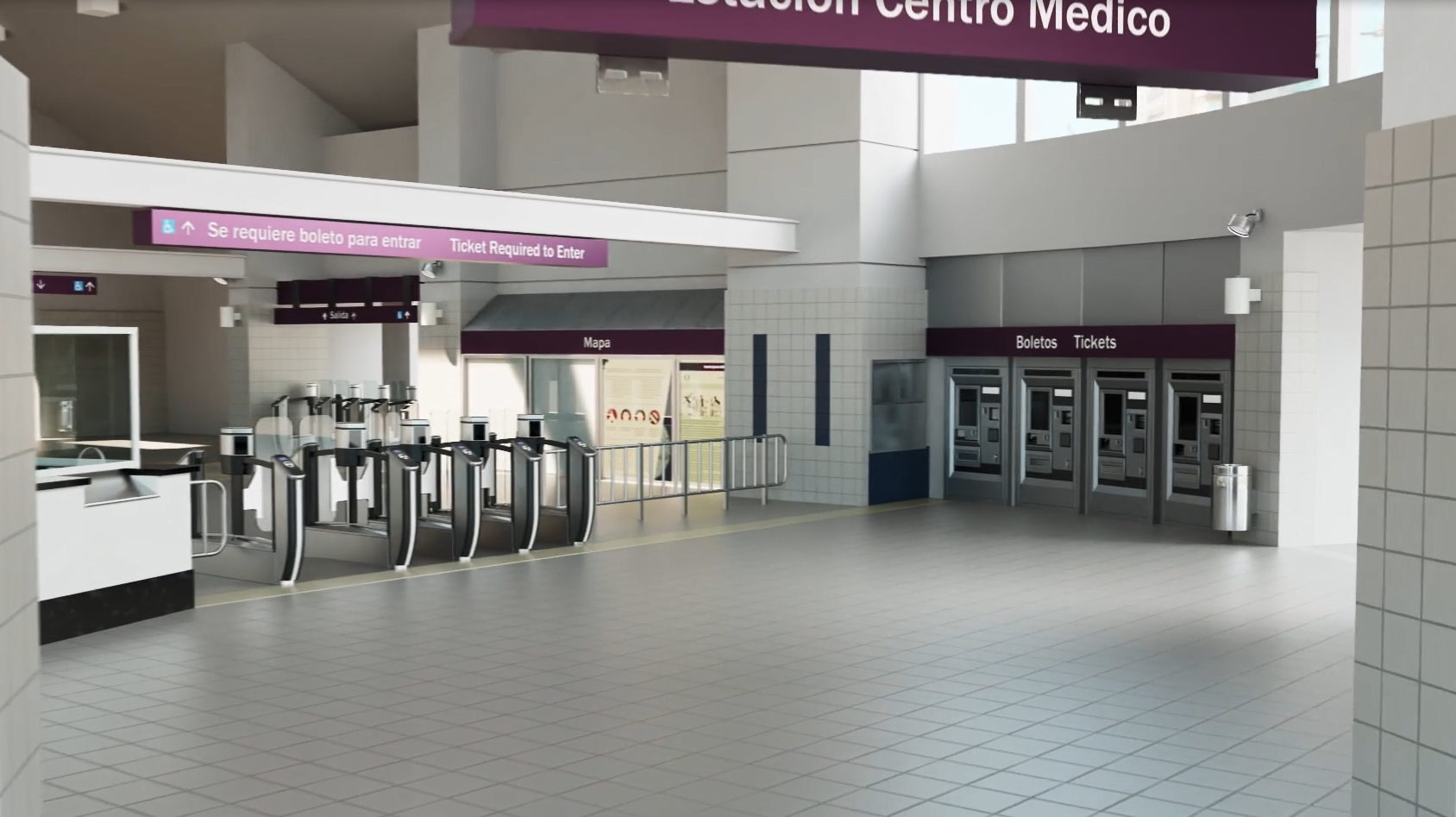 Puerto Rico's Estacion Centro Medico.