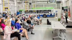 Rep. Brownley address the crowd at GCTD's Clean Air Summit and Expo. Rep. Brownley address the crowd at GCTD's Clean Air Summit and Expo.