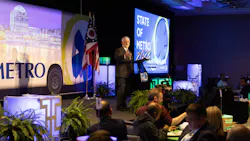 SORTA Board of Trustees Chair Kreg Keesee delivers remarks at the State of Metro 2022 luncheon, Oct. 25, 2022. SORTA Board of Trustees Chair Kreg Keesee delivers remarks at the State of Metro 2022 luncheon, Oct. 25, 2022.