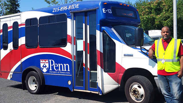 WeDriveU Bus Driver David Goad.