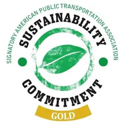 Metrolink earned its first APTA certification for its commitment to sustainability. Metrolink earned its first APTA certification for its commitment to sustainability.