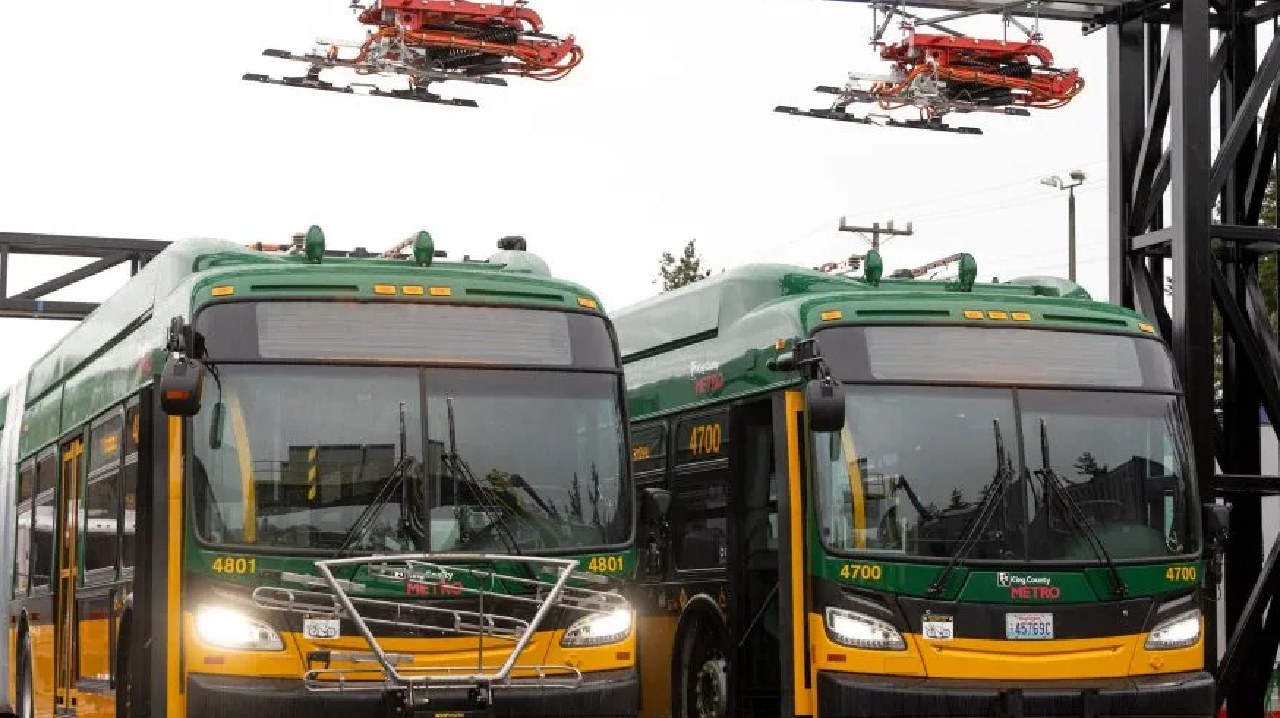 King County electric buses