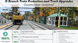 D Branch Train Protection and Track Updates D Branch Train Protection and Track Updates