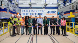Officials held a ribbon cutting ceremony for the MARC Riverside Maintenance Facility on Dec. 16, 2022. Officials held a ribbon cutting ceremony for the MARC Riverside Maintenance Facility on Dec. 16, 2022.