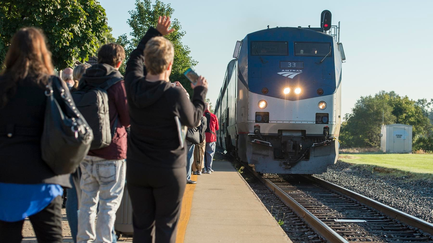Michigan Dot Stateroute Amtrak