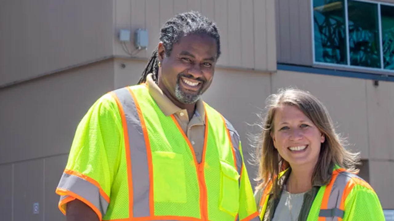 Terry White and Michelle Allison