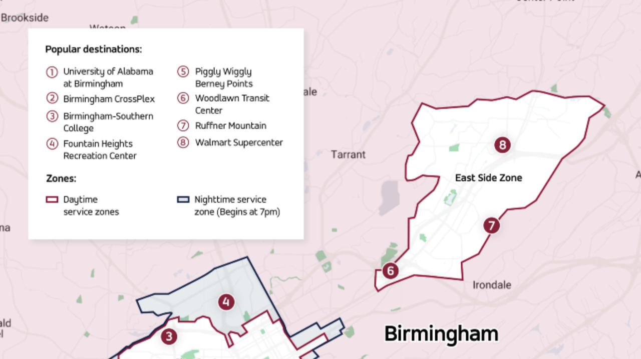 Birmingham map