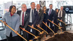 From left to right: Stephanie Wiggins, L.A. Metro CEO; Paul Krekorian, L.A. city council president; Eric Garcetti, L.A. city mayor; Ara J. Najarian, Glendale city council member and L.A. Metro board chair; Monica Rodriguez, L.A. city council member; Jesse Gabriel, state assembly member; Charlene Lee Lorenzo, director of FTA region 9; Tony Wilkinson, Panorama City neighborhood council board member. From left to right: Stephanie Wiggins, L.A. Metro CEO; Paul Krekorian, L.A. city council president; Eric Garcetti, L.A. city mayor; Ara J. Najarian, Glendale city council member and L.A. Metro board chair; Monica Rodriguez, L.A. city council member; Jesse Gabriel, state assembly member; Charlene Lee Lorenzo, director of FTA region 9; Tony Wilkinson, Panorama City neighborhood council board member.