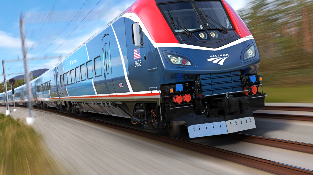 Amtrak Airo exterior