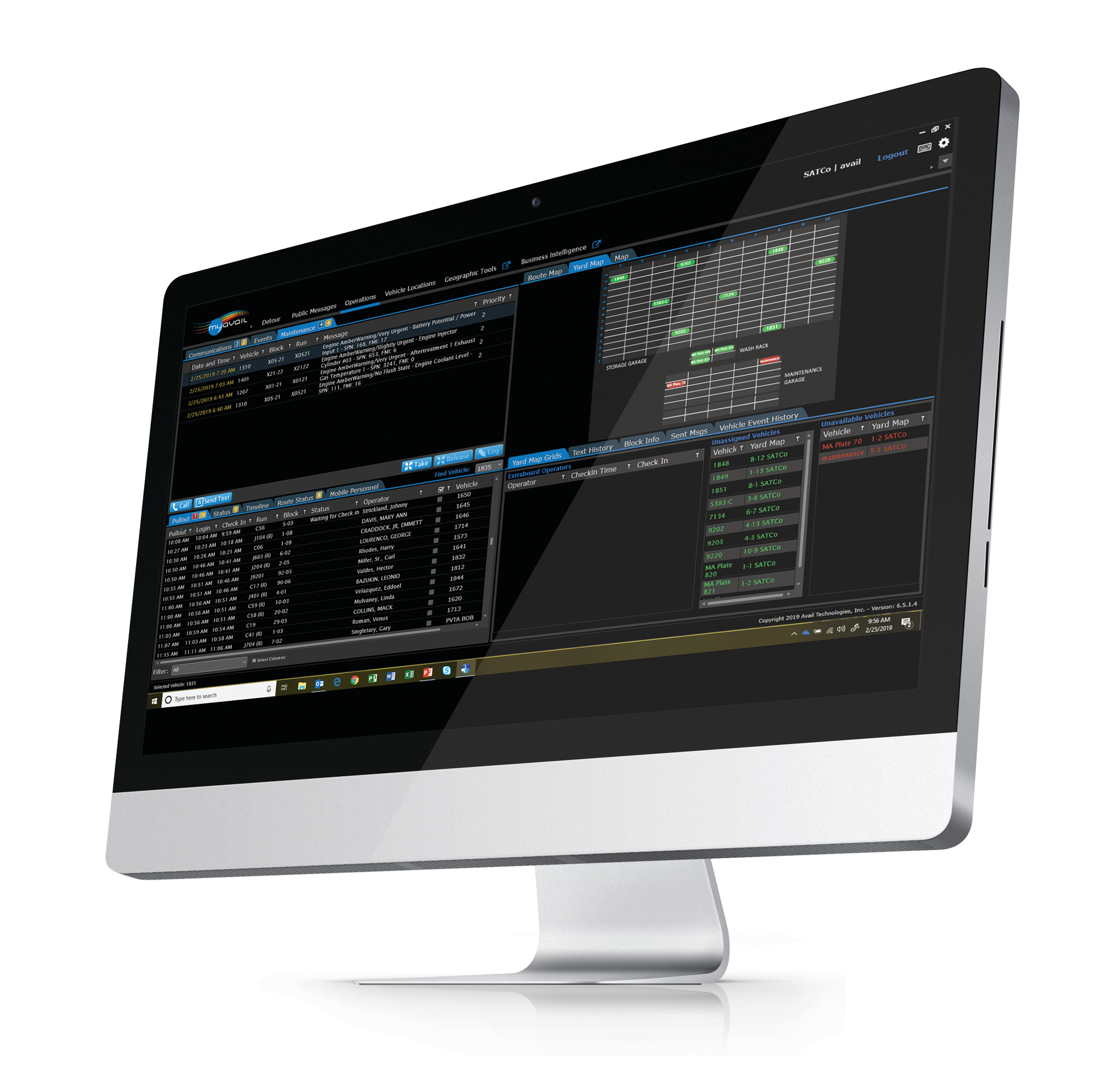 Avail Driver Fleet Left