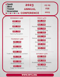 Swta Annual Conference 2023 Agenda Swta Annual Conference 2023 Agenda