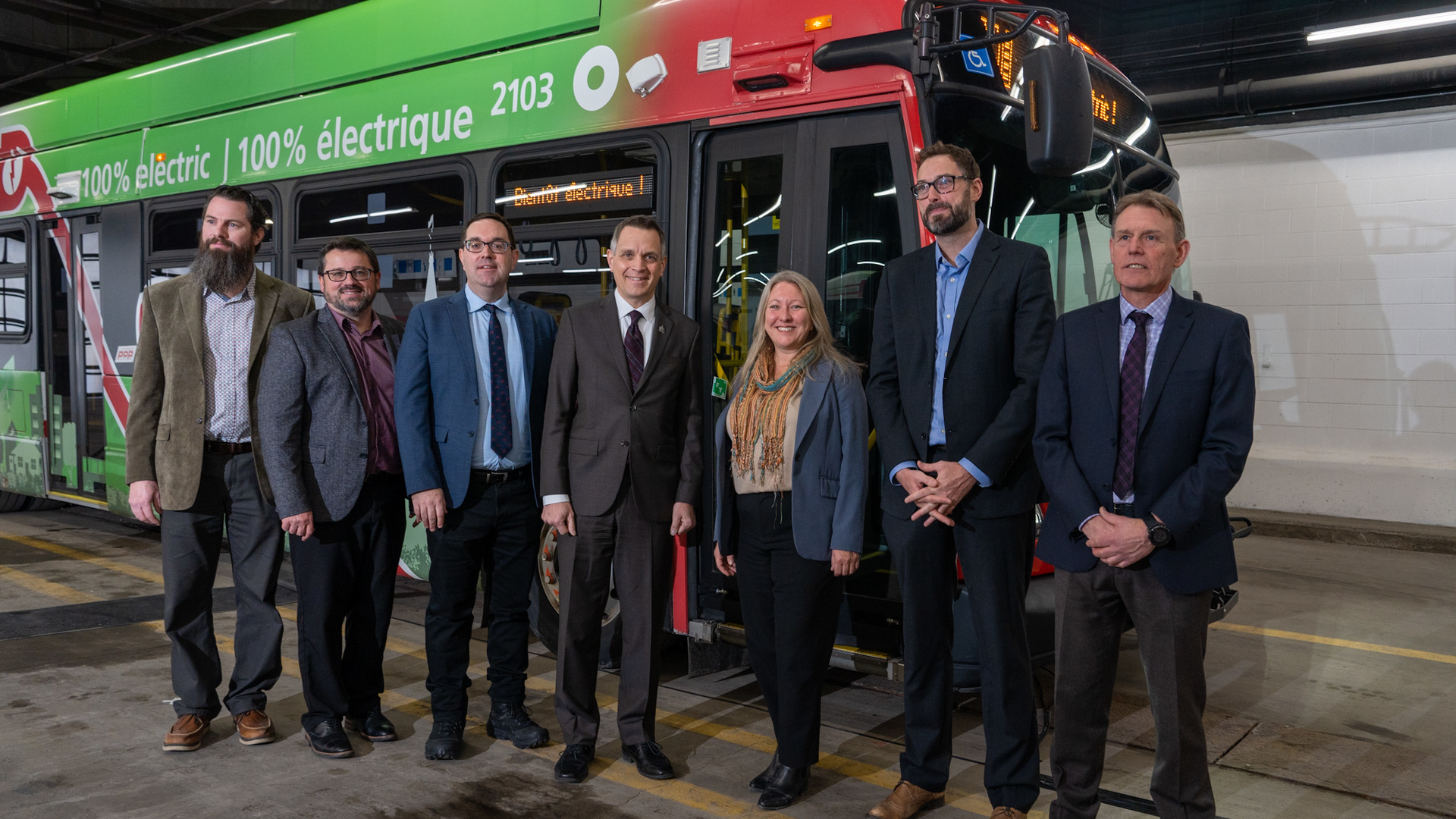 The government of Canada will provide the city of Ottawa C$350 million (US$260 million) in funding through the Zero Emission Transit Fund to support OC Transpo's transition to a fully zero-emission fleet.