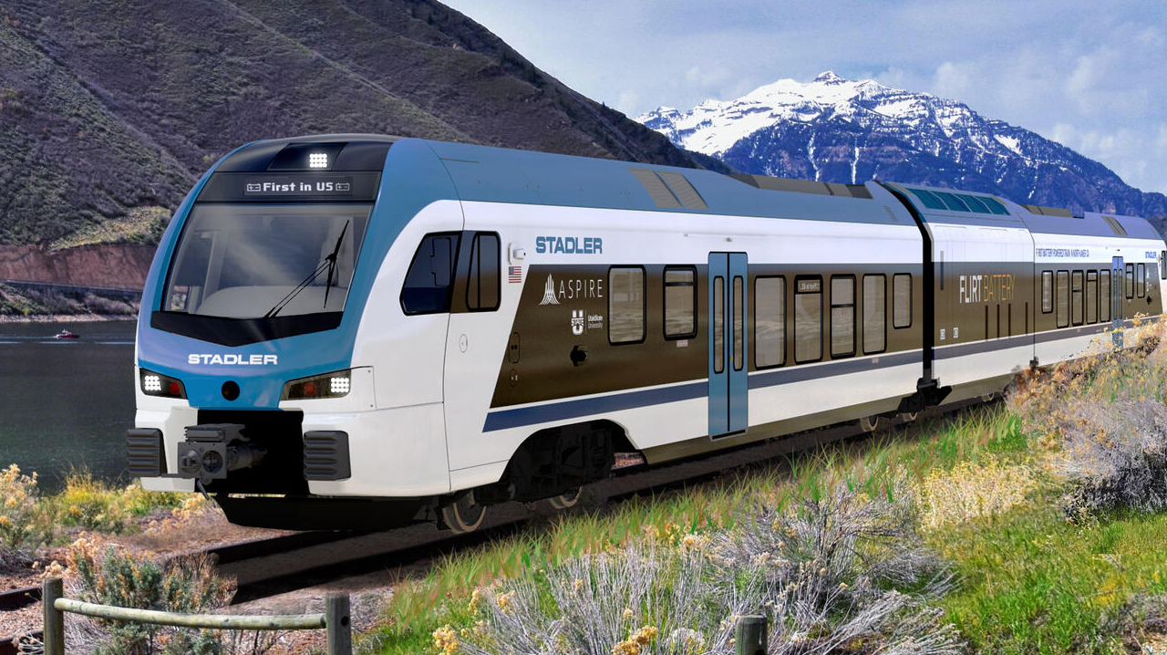 Stadler's FLIRT zero-emissions train