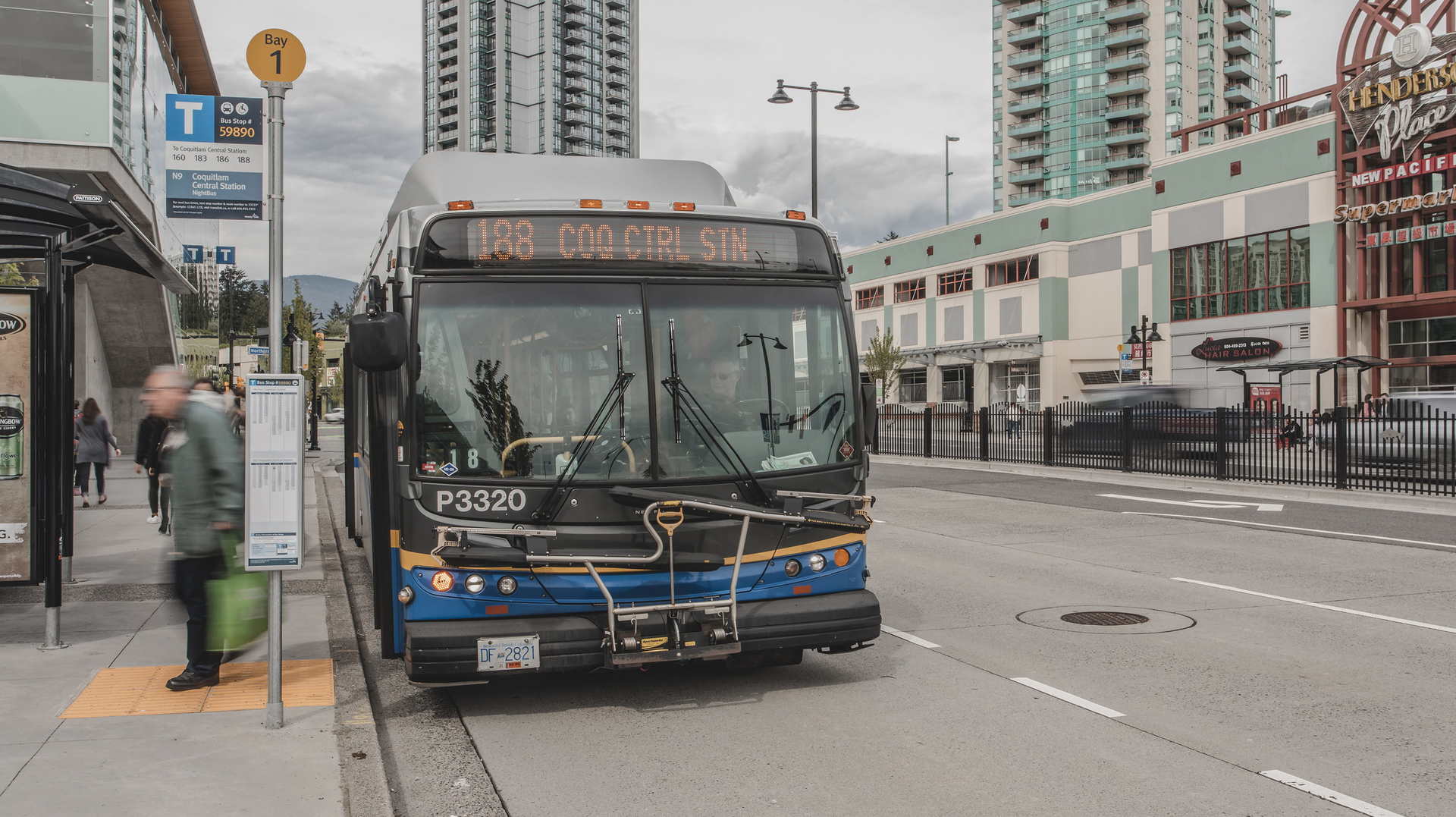 Coquitlam Bus Print 63ecf0320ca5f