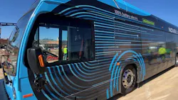 An electric bus that will enter service as part of WMATA's Electric Bus Test and Evaluation . An electric bus that will enter service as part of WMATA's Electric Bus Test and Evaluation .