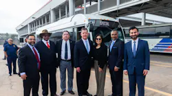 From left to right: Texas Gulf Coast Labor Federation Executive Director Hany Khalil, Transport Workers Union Local 260 President Horace Marves, Houston Metro President and CEO Tom Lambert, Secretary of Labor Marty Walsh, Deputy Secretary Julie Su, Houston Metro Board Chair Sanjay Ramabhadran and White House Climate Advisor Ali Zaidi From left to right: Texas Gulf Coast Labor Federation Executive Director Hany Khalil, Transport Workers Union Local 260 President Horace Marves, Houston Metro President and CEO Tom Lambert, Secretary of Labor Marty Walsh, Deputy Secretary Julie Su, Houston Metro Board Chair Sanjay Ramabhadran and White House Climate Advisor Ali Zaidi