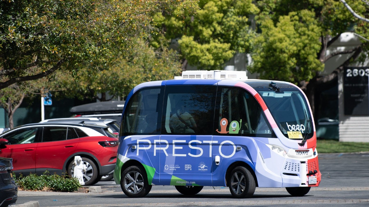 CCTA's PRESTO shuttle