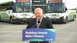 Ontario Premier Doug Ford speaks at an event marking the completion of improvements to Bramalea GO Station. Ontario Premier Doug Ford speaks at an event marking the completion of improvements to Bramalea GO Station.