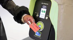 As of May 2, nine transit systems in the Toronto region equipped with PRESTO devices will allow debit cards to be tapped to pay for transit fare. Metrolinx and the government of Ontario are working with TTC to roll out the program to its network this summer. As of May 2, nine transit systems in the Toronto region equipped with PRESTO devices will allow debit cards to be tapped to pay for transit fare. Metrolinx and the government of Ontario are working with TTC to roll out the program to its network this summer.