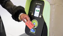 As of May 2, nine transit systems in the Toronto region equipped with PRESTO devices will allow debit cards to be tapped to pay for transit fare. Metrolinx and the government of Ontario are working with TTC to roll out the program to its network this summer. As of May 2, nine transit systems in the Toronto region equipped with PRESTO devices will allow debit cards to be tapped to pay for transit fare. Metrolinx and the government of Ontario are working with TTC to roll out the program to its network this summer.