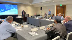 Santa Clara VTA Chief of System and Security Aston Greene leads the tabletop exercise that brought Santa Clara VTA officials together with their federal and community partners to prepare for potential cyber threats. Santa Clara VTA Chief of System and Security Aston Greene leads the tabletop exercise that brought Santa Clara VTA officials together with their federal and community partners to prepare for potential cyber threats.