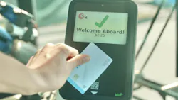 Fare reader on a HART bus Fare reader on a HART bus