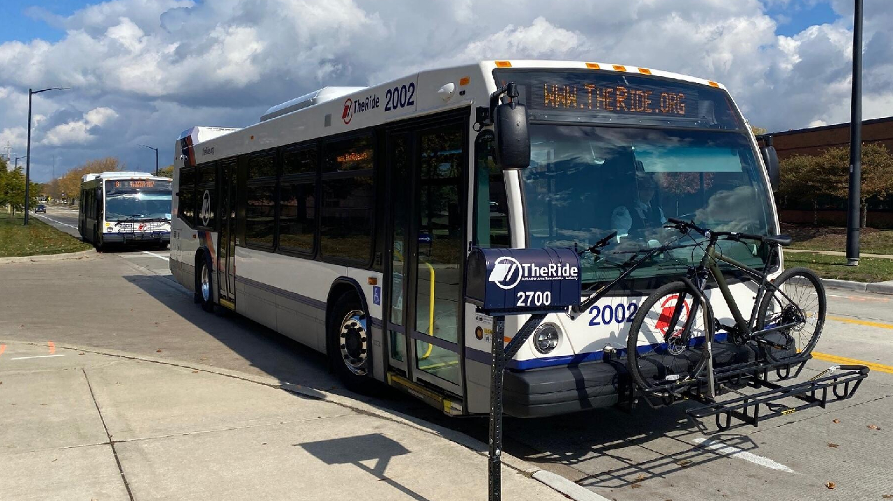 TheRide bus.