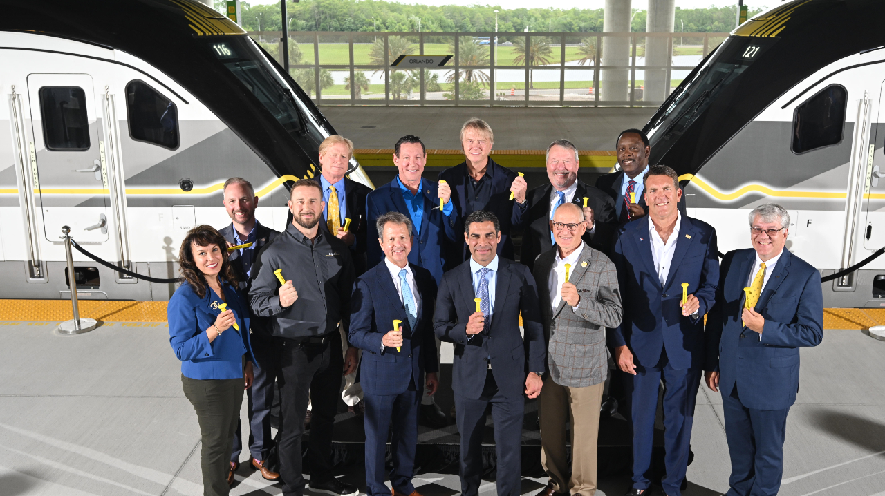 Mayors from Brightline&rsquo;s station cities in Miami, Aventura, Boca Raton, West Palm Beach and Orlando gathered to celebrate the Orlando station with a conversation focused on the future impact of connecting the state of Florida with intercity passenger rail.
