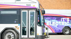 The new Urban Max BSAEV tire from Goodyear was designed in partnership with Gillig and is the first Goodyear tire engineered specifically with low rolling resistance for EV transit and Metro buses to help extend range and handle the increased load capacity. The new Urban Max BSAEV tire from Goodyear was designed in partnership with Gillig and is the first Goodyear tire engineered specifically with low rolling resistance for EV transit and Metro buses to help extend range and handle the increased load capacity.