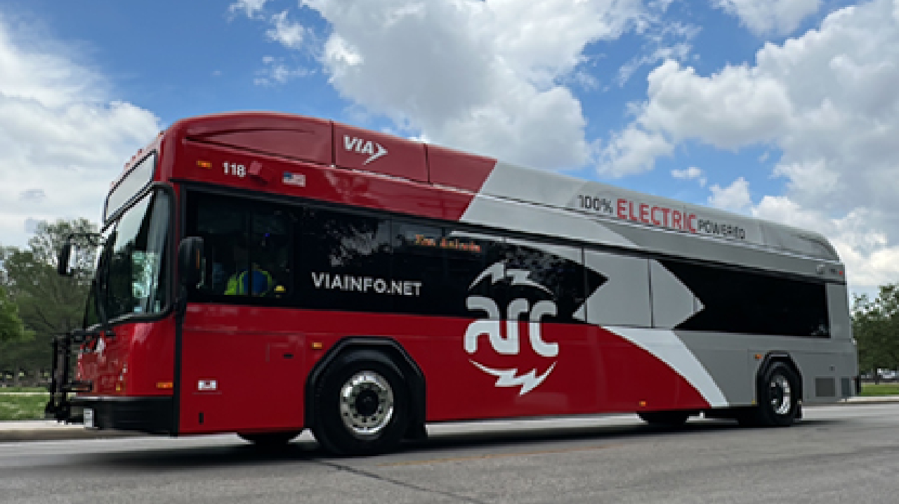 VIA's ARC electric bus from Gillig.