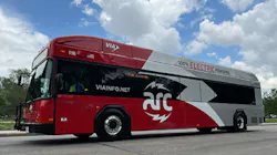 VIA's ARC electric bus from Gillig. VIA's ARC electric bus from Gillig.
